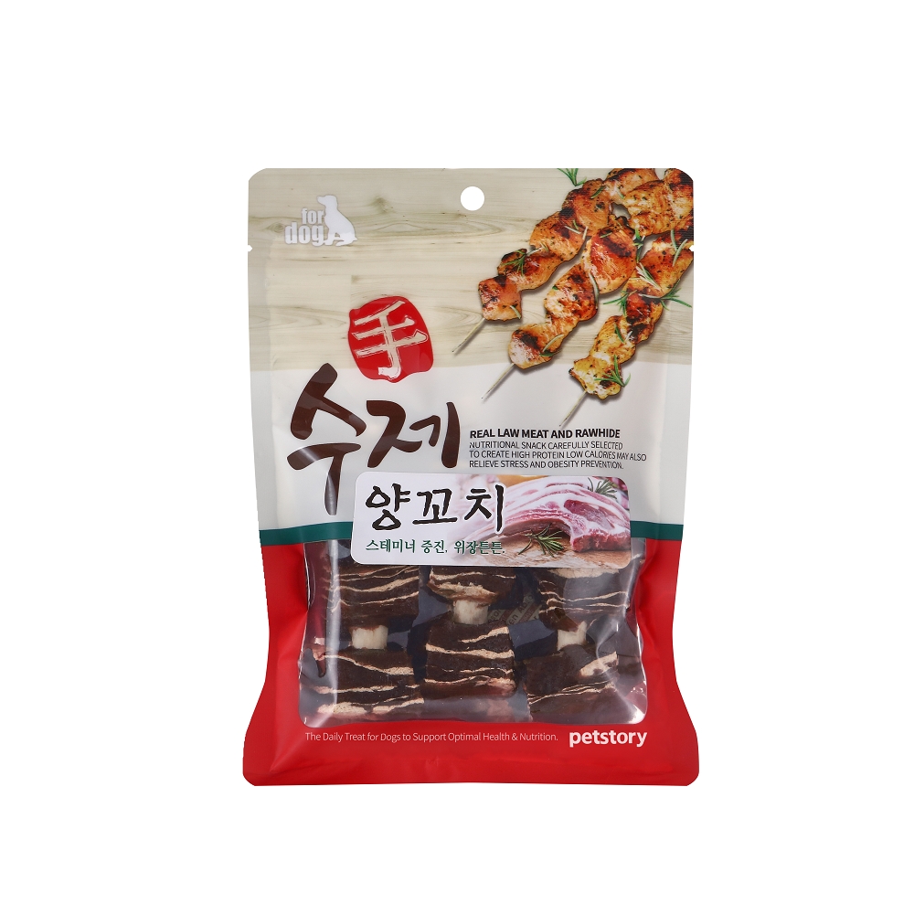  펫스토리 수제꼬치 양꼬치 90g