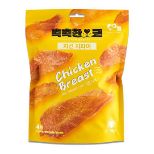  촉촉한코 치킨 지파이 100g