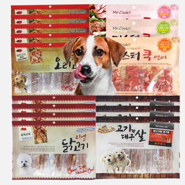  리얼닭고기/리얼오리고기/대포장300g/대포장 x 5봉