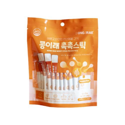  콩이래 촉촉스틱 유산균 닭가슴살 240g