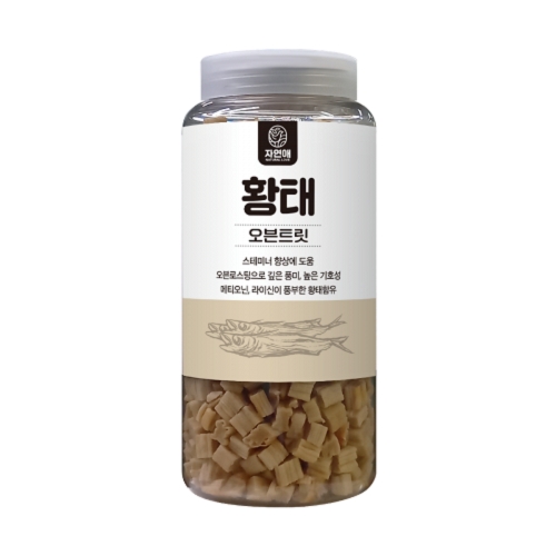  자연애 보틀 오븐트릿 황태 380g