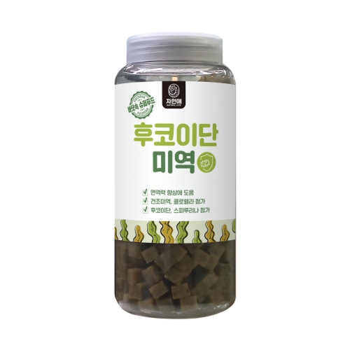  자연애 보틀 후코이단 미역 520g