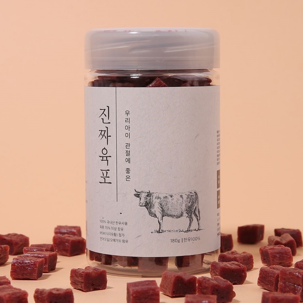  진짜육포 소고기 180g