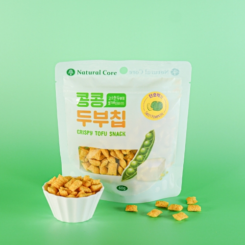  네츄럴코어 콩콩두부칩 단호박 60g