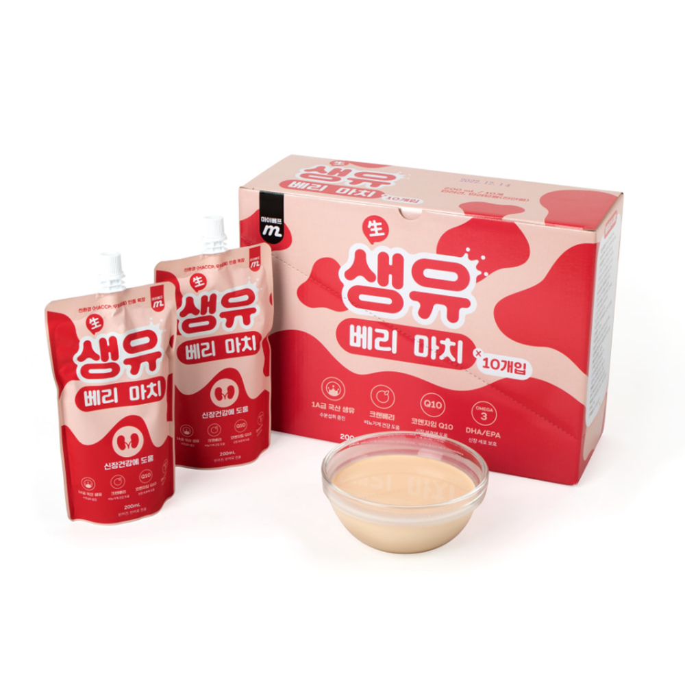  마이베프 펫밀크 생유베리마치 200ml x 10개입