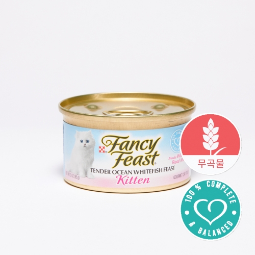  팬시피스트 키튼 흰살생선 3oz N0 US